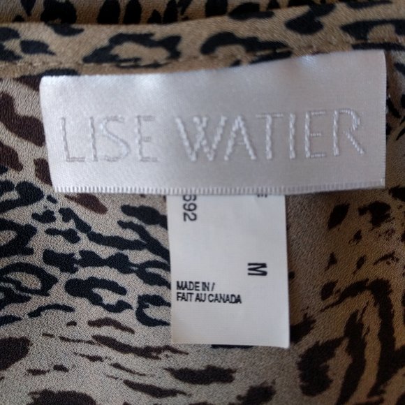 Stunning Animal Print Vintage Lise Watier Ensemble 3 Pieces - Picture 6 of 13